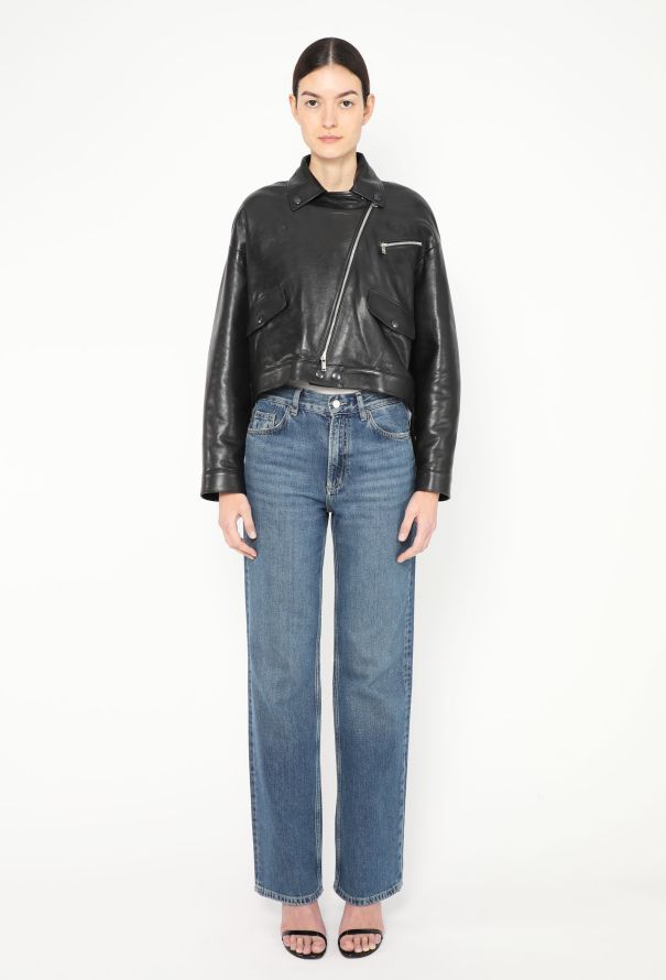Sonia Rykiel F/W 2018 Shearling-lined Biker Jacket - 3