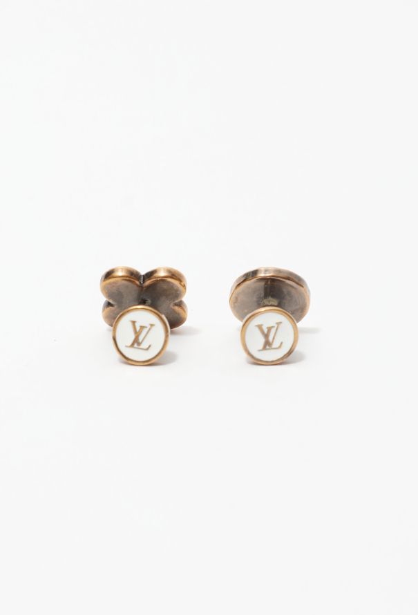 Louis Vuitton Monogram Enamel Cufflinks - 3