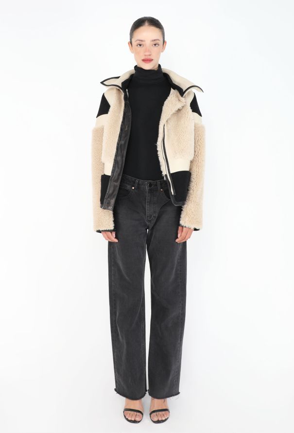 Chloé Reversible Lambskin Shearling Jacket - 6