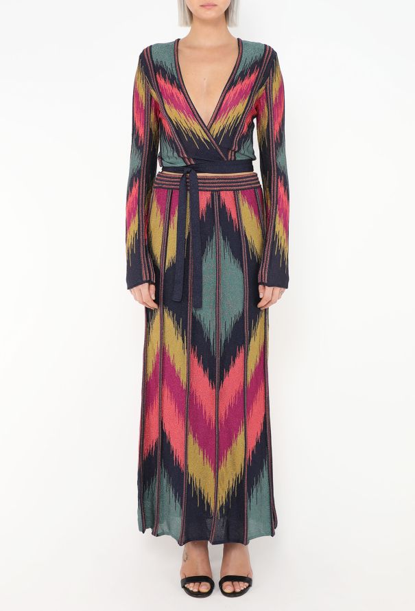 Missoni Iridescent Ikat Skirt Ensemble - 3