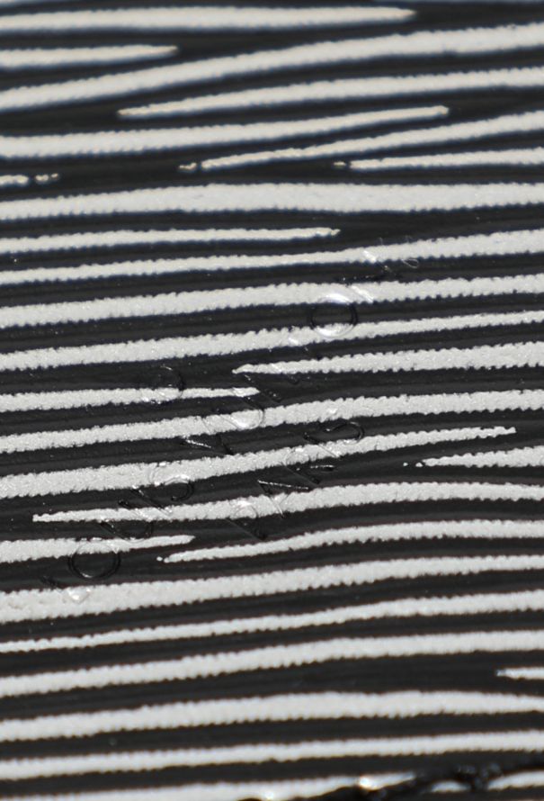 Louis Vuitton Black & Silver Epi Envelope Pouch - 11