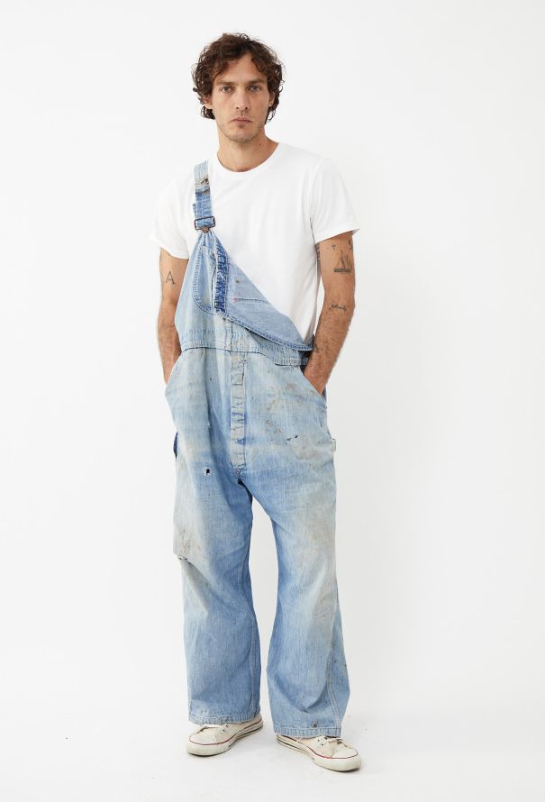 Men's Vintage 1960s Big Mac Denim Overalls - 2