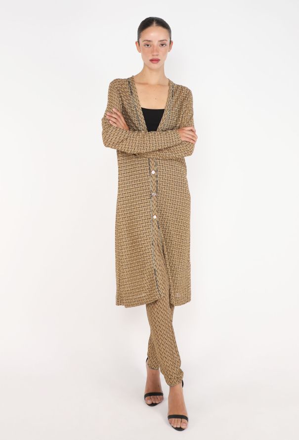 Missoni Chevron Lamé Tunic Ensemble - 1