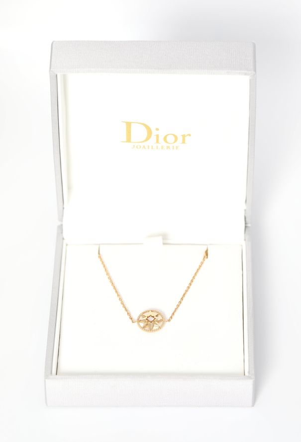 Dior 18k Yellow Gold Rose des Vents Bracelet - 2