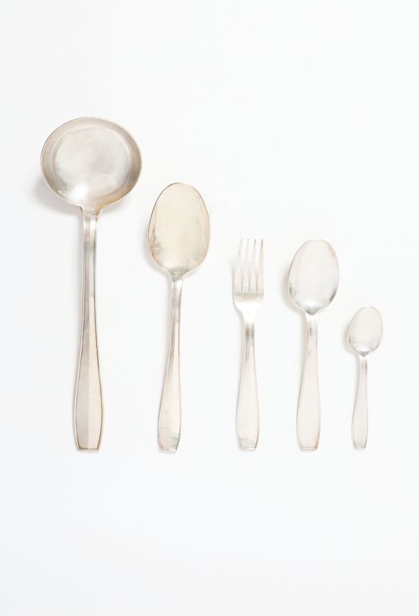 Vintage Objects & Decor Christofle '30s SS Normandy 38-piece Ménagère - 1