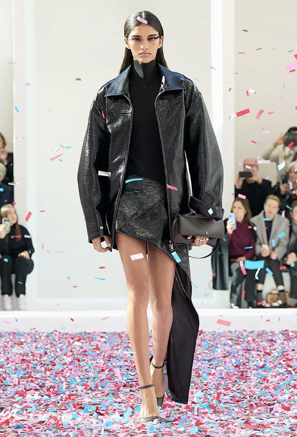 Courrèges Vinyl Oversized Jacket, F/W 2025 - 2
