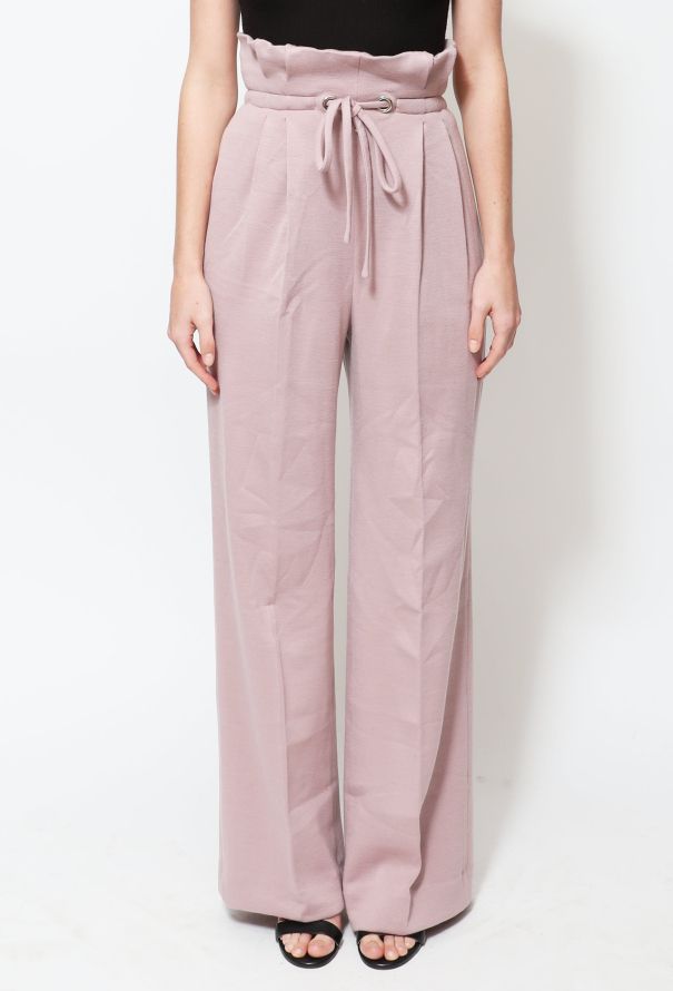 Rodarte F/W 2014 Lavender purple Wide-Leg Trousers - 3