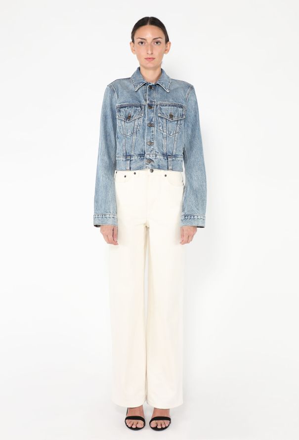 Khaite Resort 2023 Rizzo Denim Jacket - 6