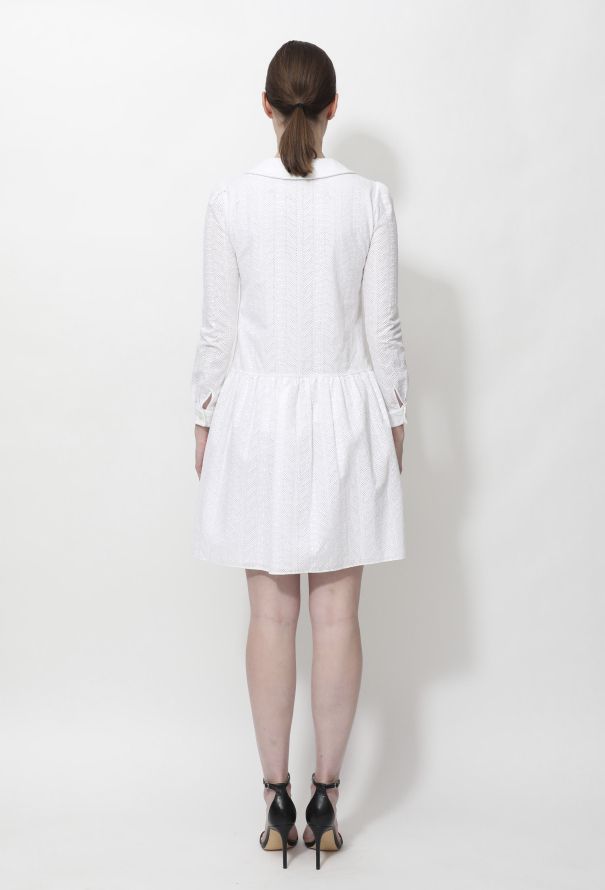 Saint Laurent 2014 Prairie Cotton Dress - 4