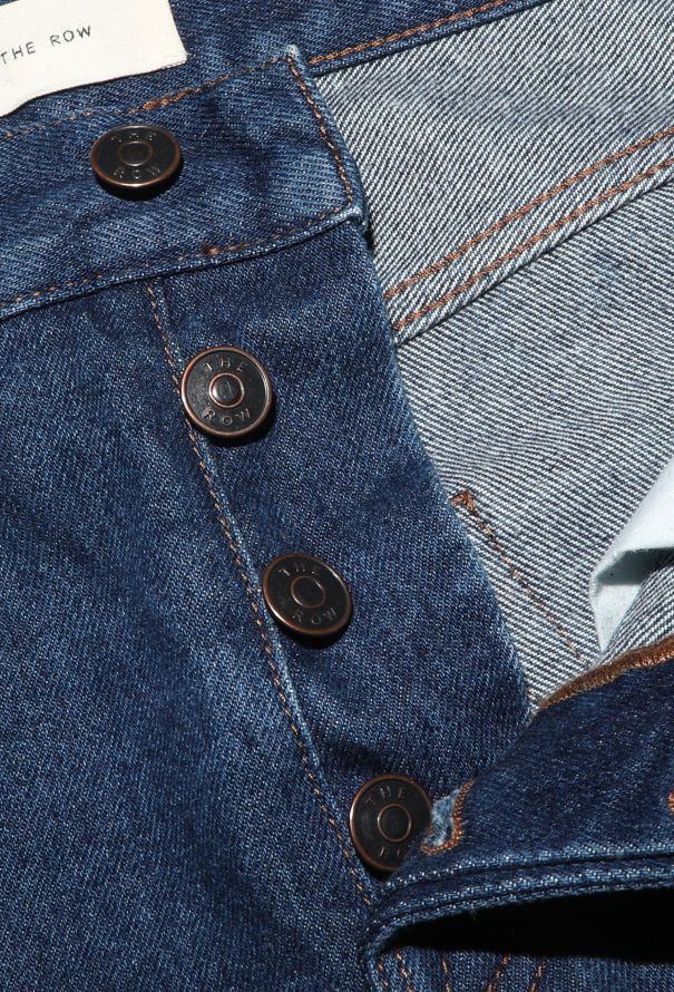 The Row Borjis Low-Rise Cropped Straight-Leg Jeans - 6
