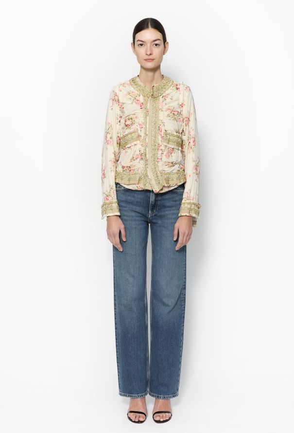 Junya Watanabe Stunning S/S 2008 Lace Trim Jacket - 3