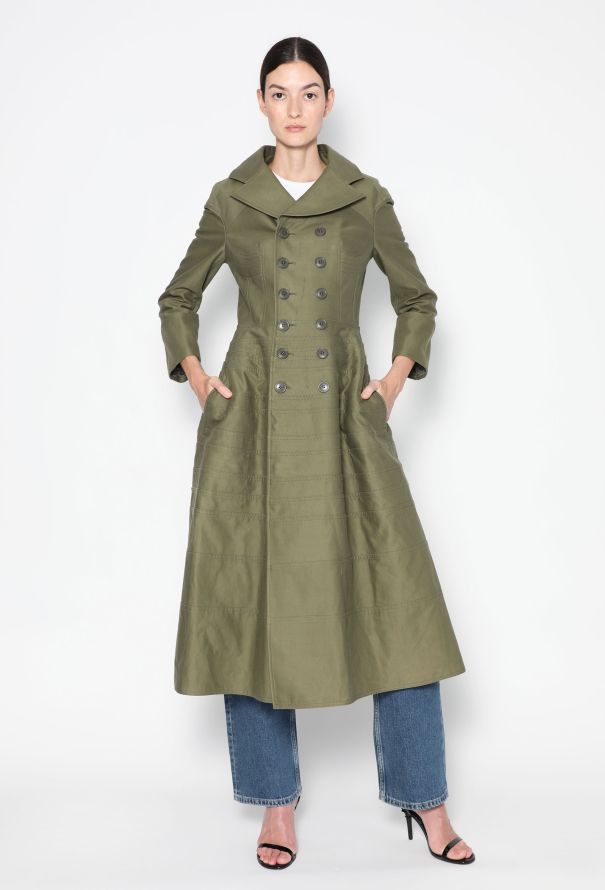 Comme des Garçons F/W 2010 Cinched Military Coat - 5
