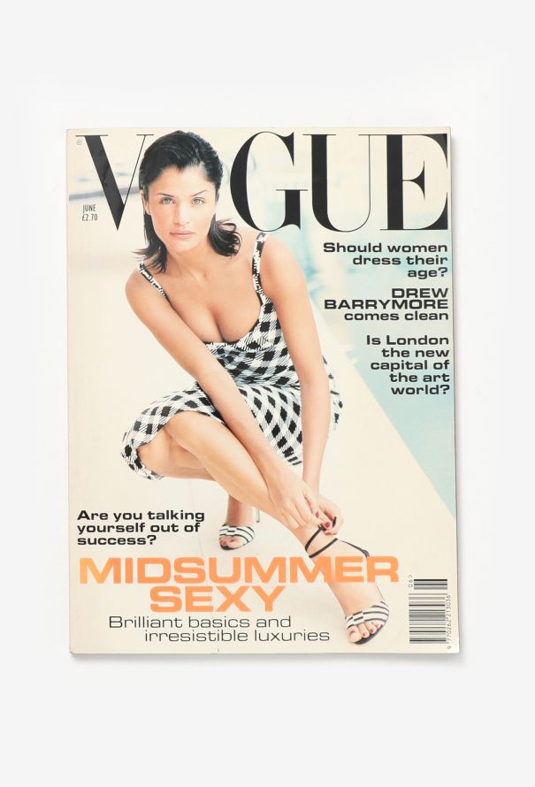 VOGUE UK June 1995 Helena Christensen Cover Issue - 1