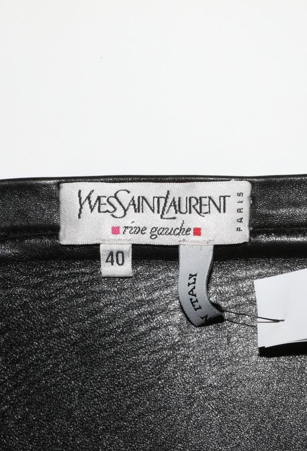 Saint Laurent Strapless Leather Bustier, S/S 2001 - 8