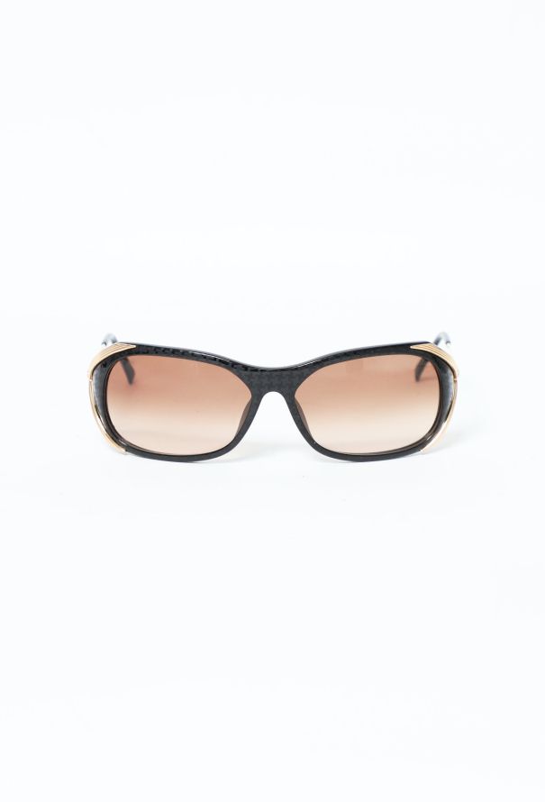 Christian Dior 1990 Graphic Frame Sunglasses - 1