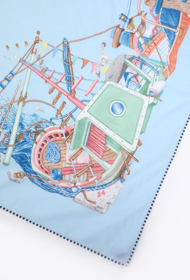 Hermès 'Bord-à-Bord' Cotton 90cm Carré, 2025 - 5