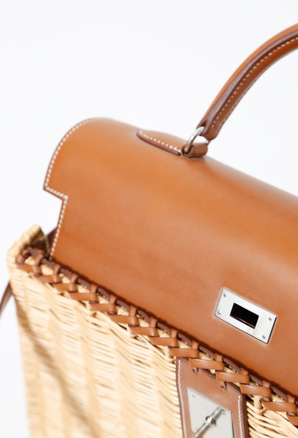 Hermès Collector Barenia & Osier Picnic Kelly 35 - 21
