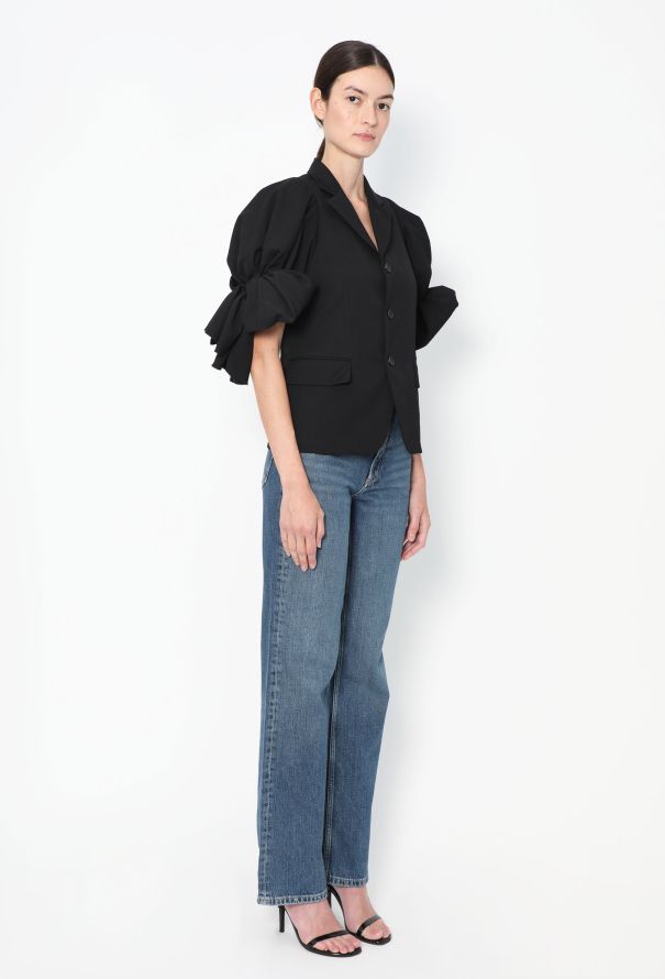 Comme des Garçons 2022 Bow Appliqué Jacket - 5