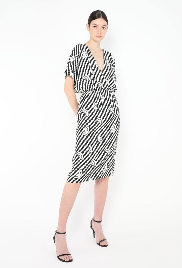 Céline 2021 Geometric Bicolor Dress - 3