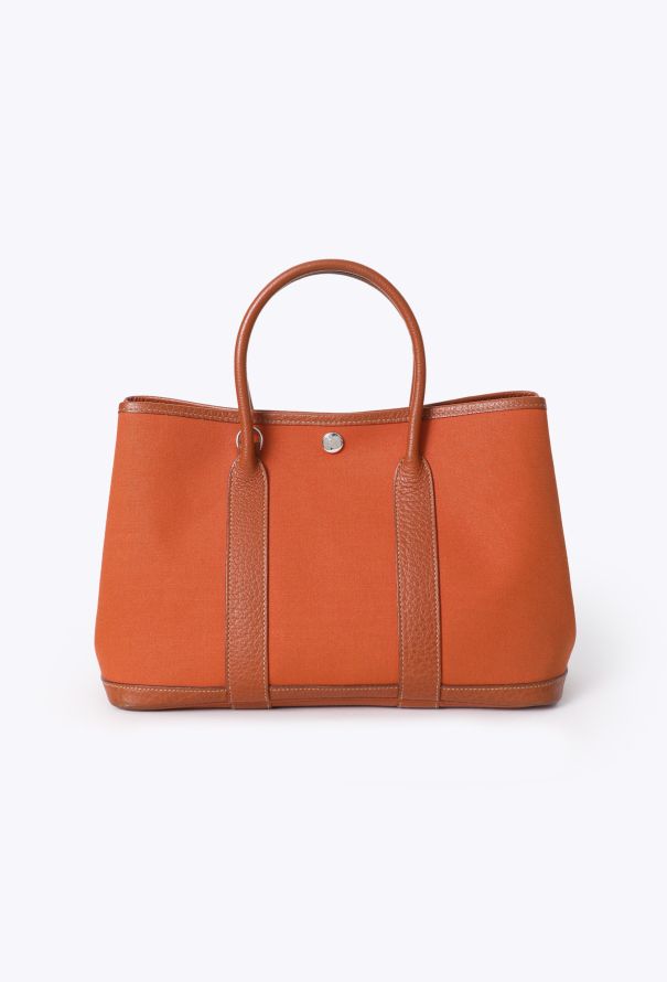 Hermès Potiron Toile & Négonda Garden Party 30 - 1