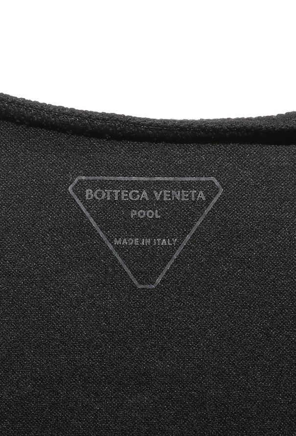 Bottega Veneta S/S 2024 Textured Black Bodysuit - 6