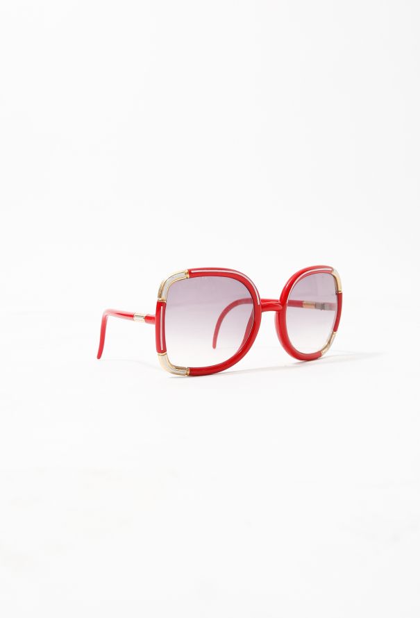 Exquisite Vintage Ted Lapidus '70s Oversized Sunglasses - 2