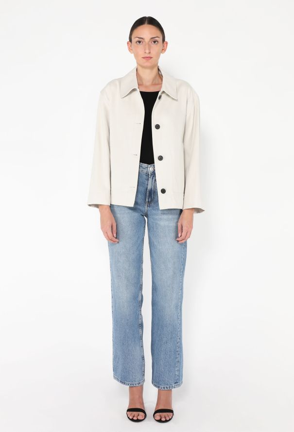 The Row 2020 Leos Denim Jacket - 3