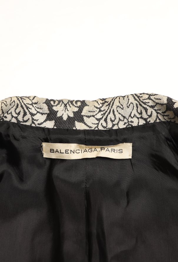 Balenciaga 2006 Tailored Jacquard Blazer - 5