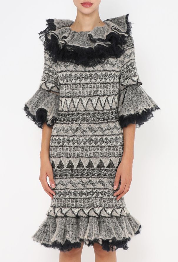 Chanel Pre-Fall 2009 Paris-Moscow Knit Dress - 3