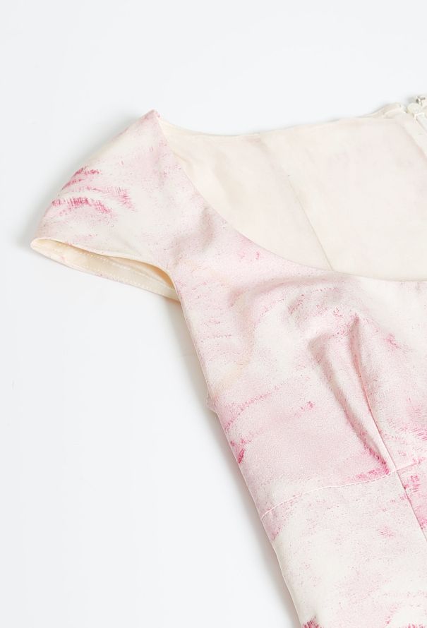Giambattista Valli Resort 2009 Rose Silk Dress - 5