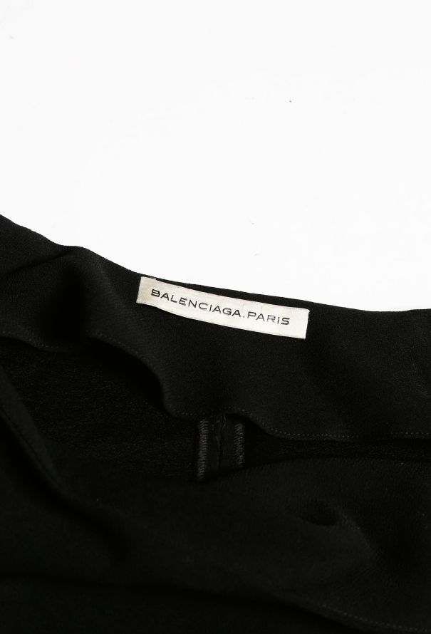 Balenciaga Cinched Silk Crêpe Dress - 4