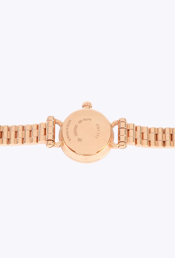 Hermès 18K Rose Gold & Diamond Faubourg Double-Tour Watch - 7