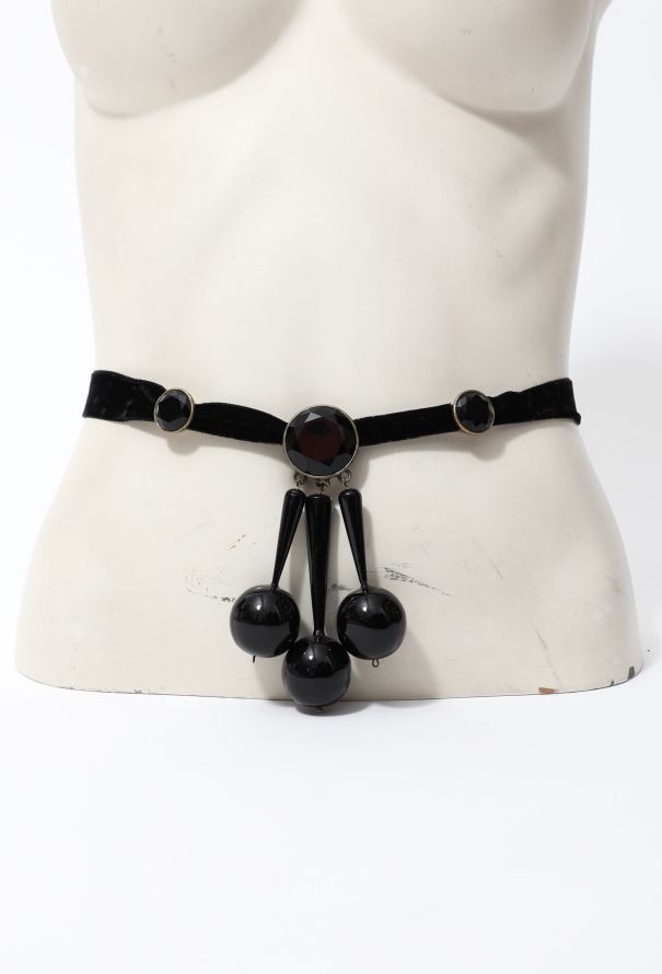 Marni Marni Velvet Ball Pendant Necklace - 4