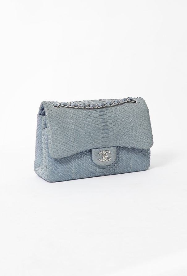 Chanel Python Jumbo Timeless Flap Bag - 4