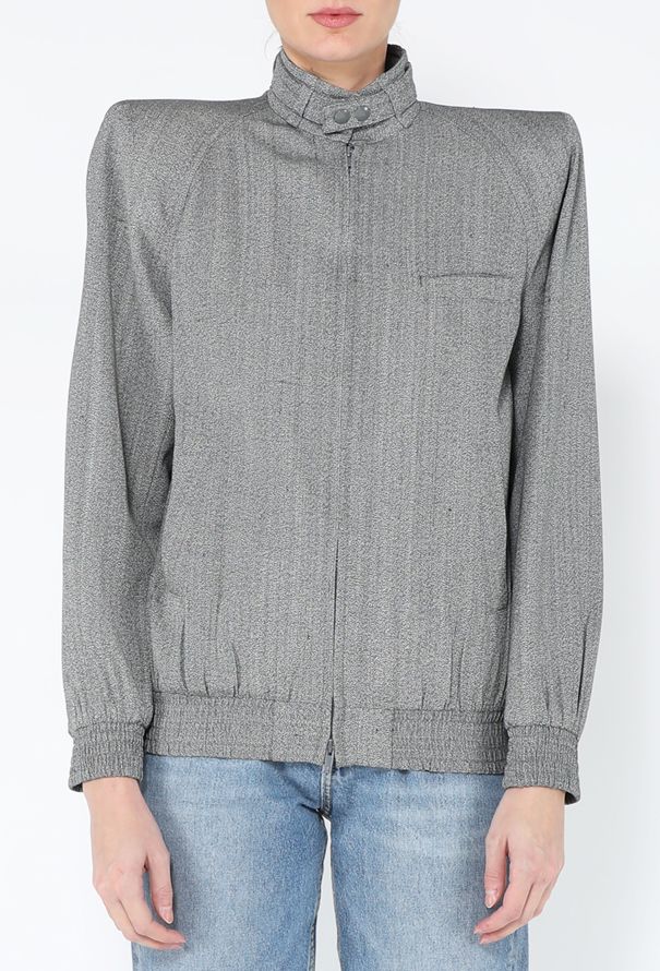Phoebe Philo 2025 Collection B Lightweight High Neck Jacket - 4