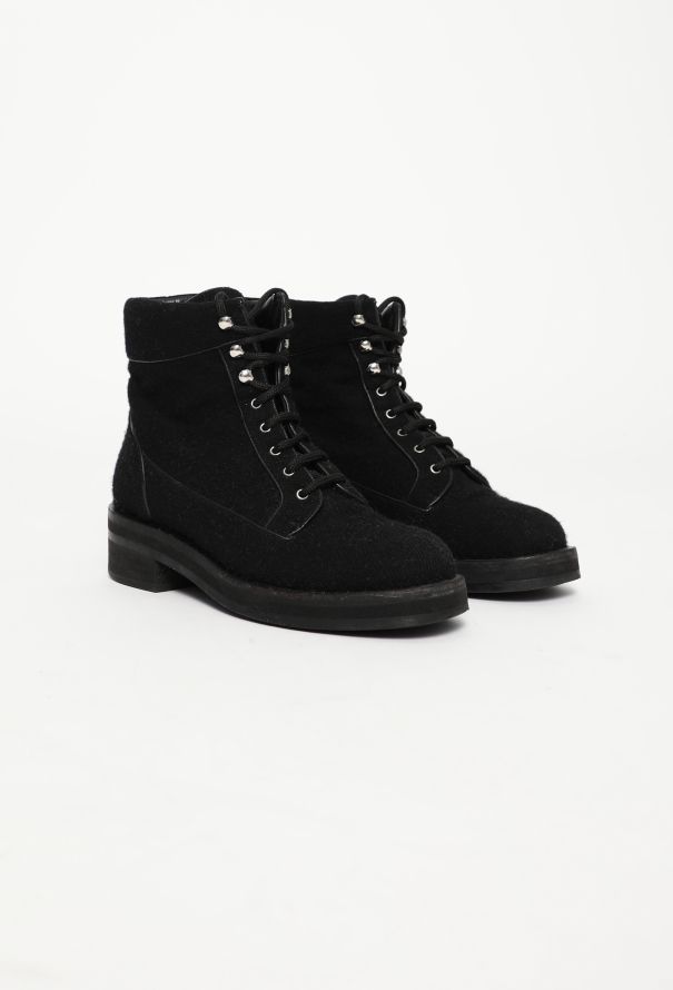 Chanel Pre-Fall 2016 Paris-Rome Combat Boots - 3