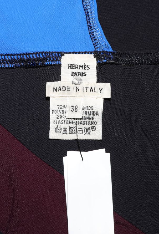 Hermès 'Albatros' Colorblock Swimsuit - 3