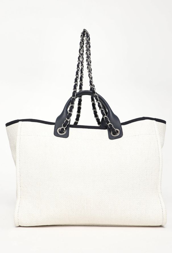 Chanel Canvas Medium Deauville Tote Bag - 3
