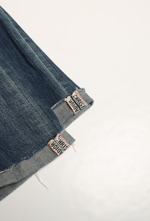 Dior 'J'Adior' Hem Boyfriend Jeans - 7