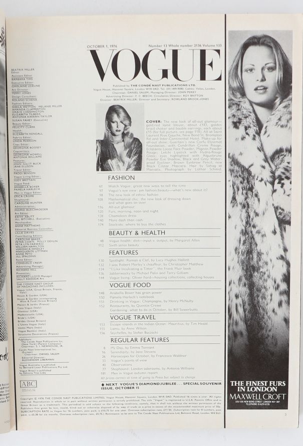 VOGUE UK 1976 David Bailey Holiday Set - 6