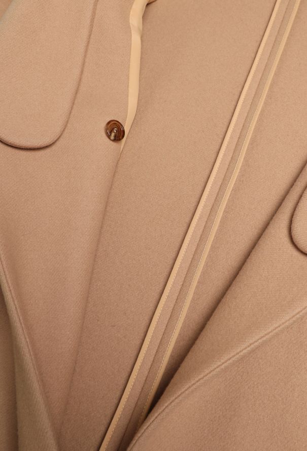 Chloé Resort 2013 Notched Wool Coat - 9