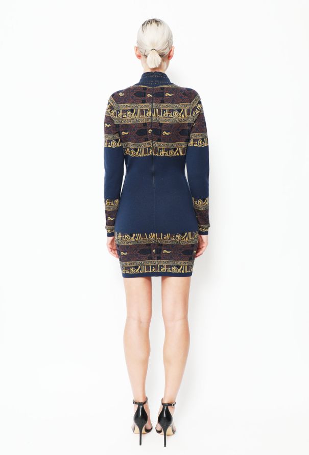 Alaïa COLLECTOR F/W 1990 Arabic Calligraphy Bodycon - 4