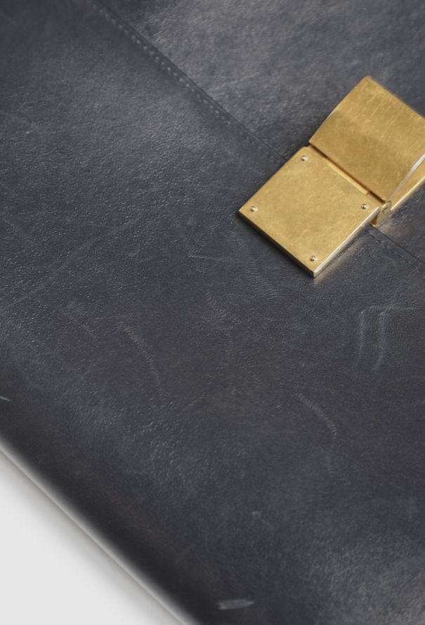 Céline Classic Box Large Bag in Navy - 14