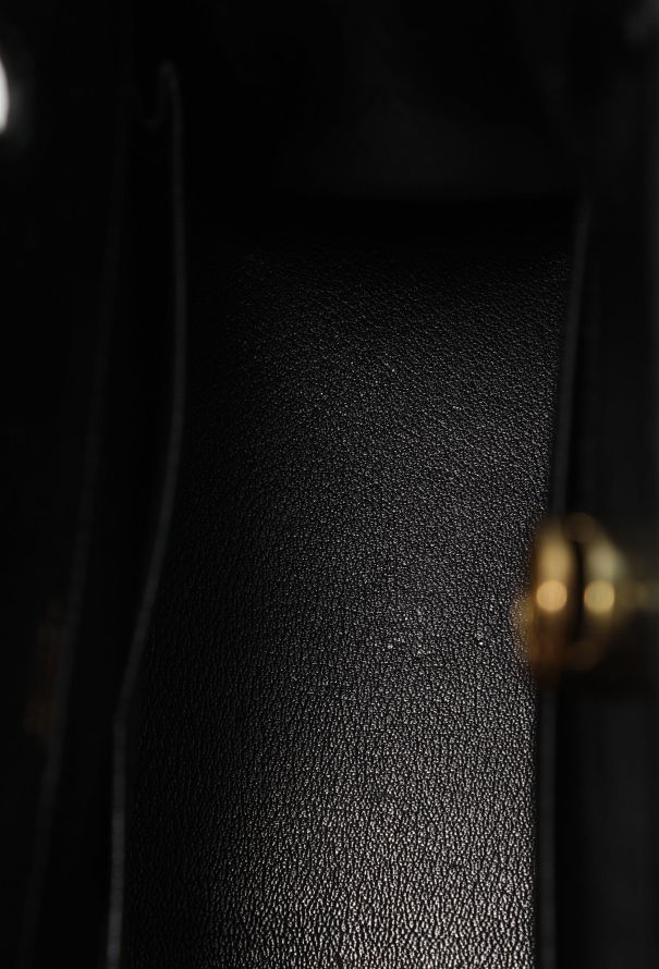 Hermès Black Varanus Niloticus Lizard Dalvi 30 - 12