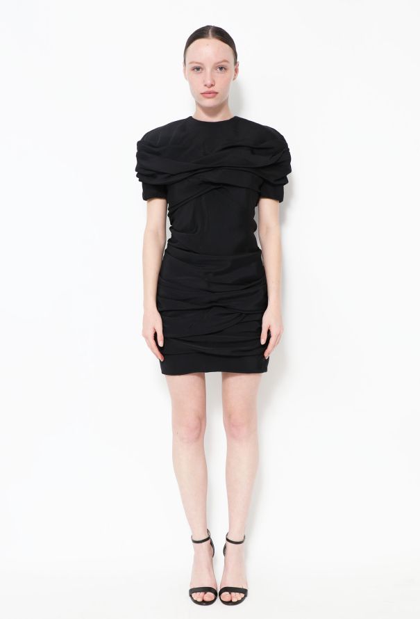 Gianni Versace RARE S/S 1987 Ruched Dress - 1