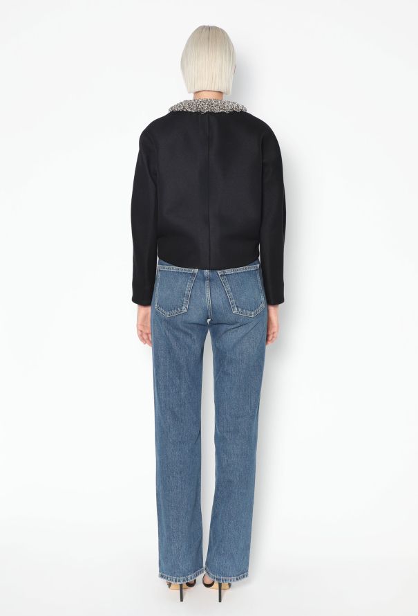 Balenciaga F/W 2015 Chainlink Collar Jacket - 6