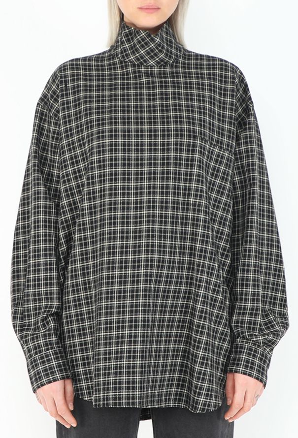 Comme des Garçons '90s Homme Plus Checkered Wool Tunic - 1