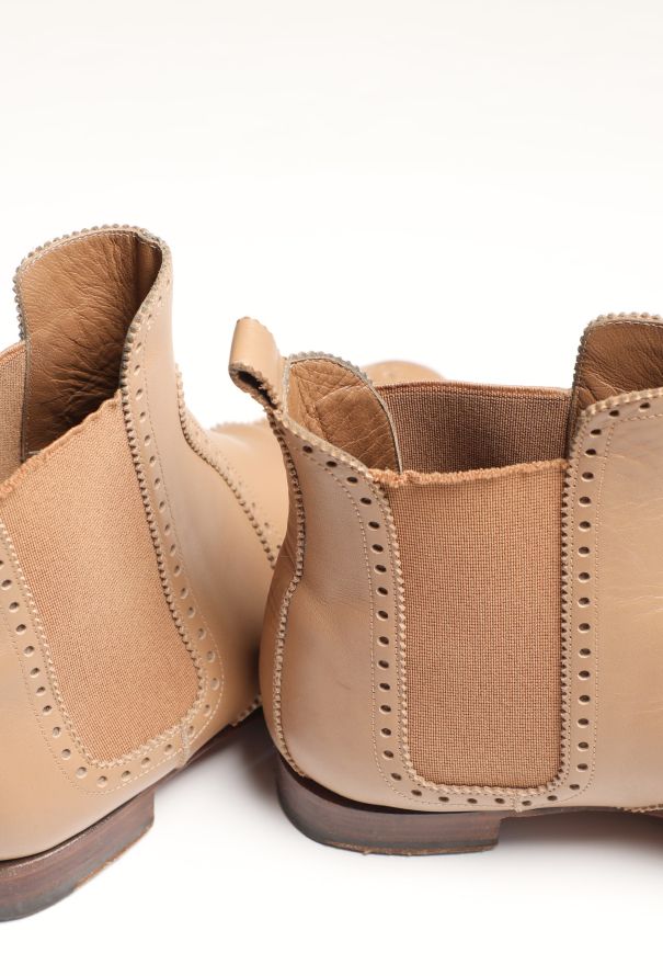 Hermès Brighton Brogue Ankle Boots - 6