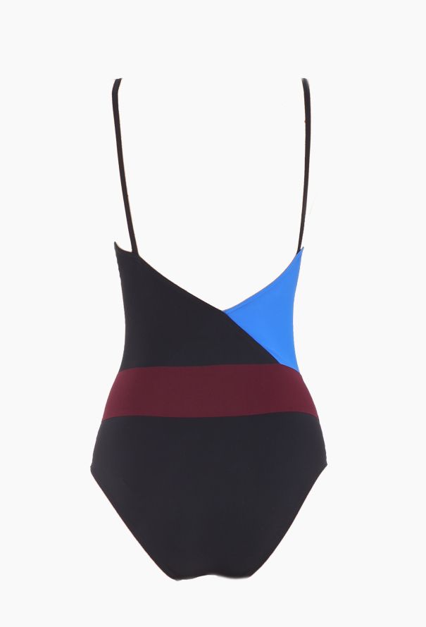 Hermès 'Albatros' Colorblock Swimsuit - 2