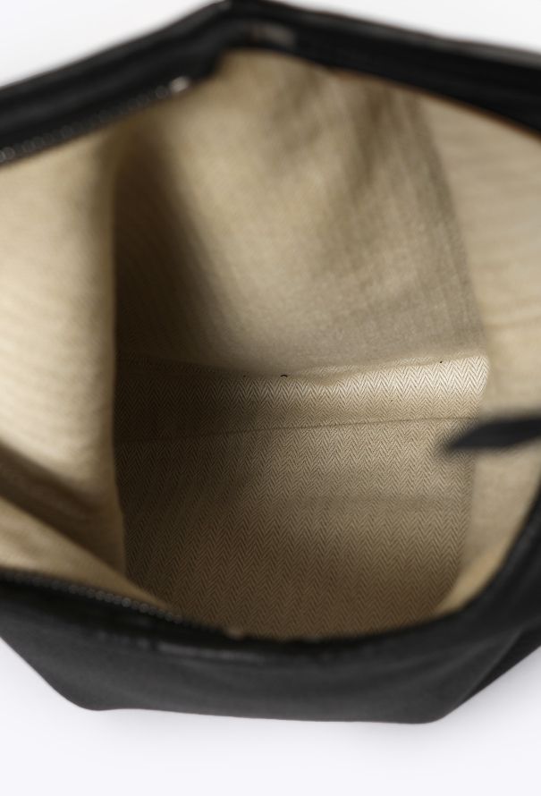 Hermès Black Chèvre Mysore Massai PM - 11